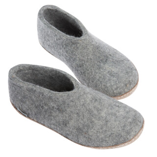 Hausschuh - Shoe grey 36